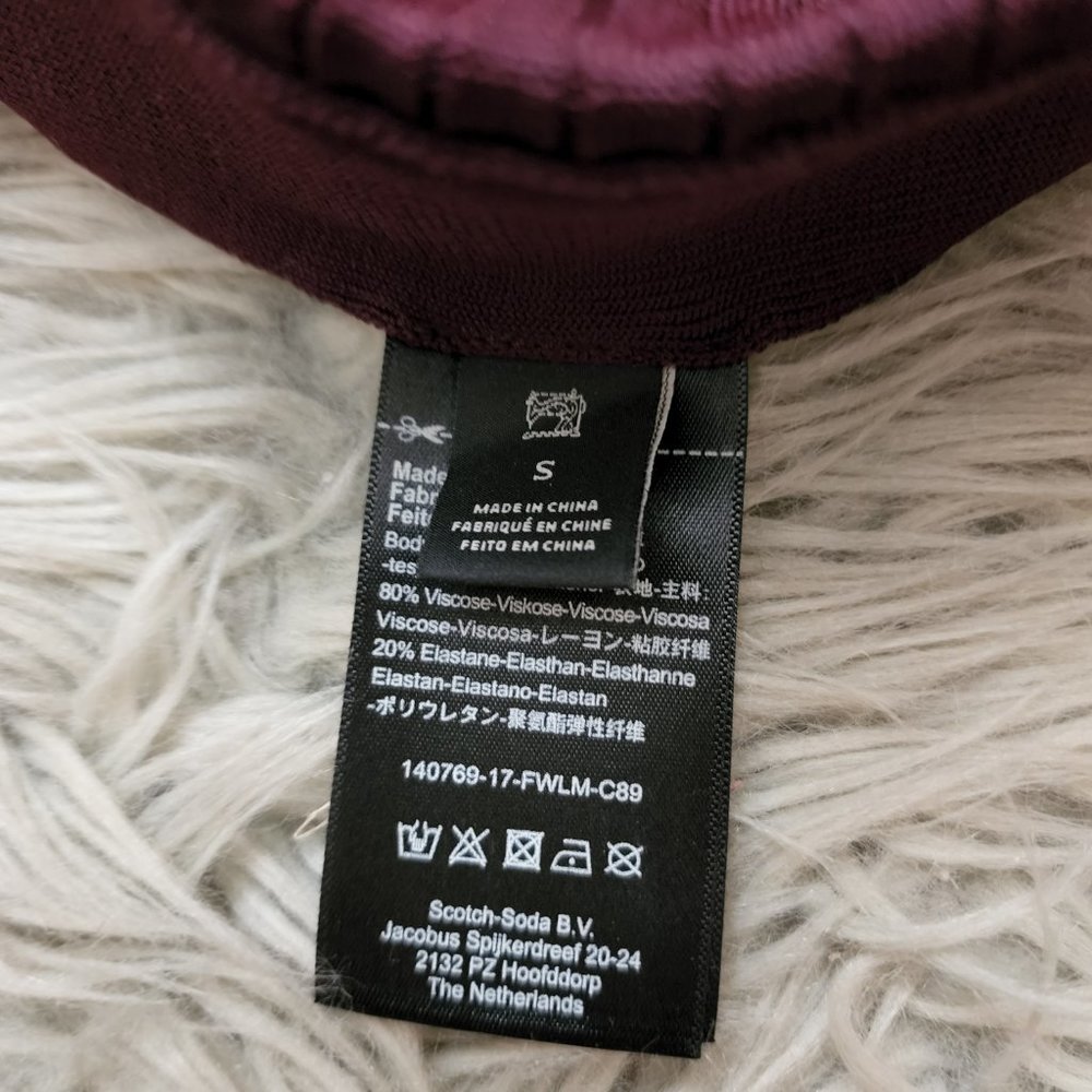 Scotch & Soda Maison Scott ribbed midi skirt Size S - Picture 11 of 13